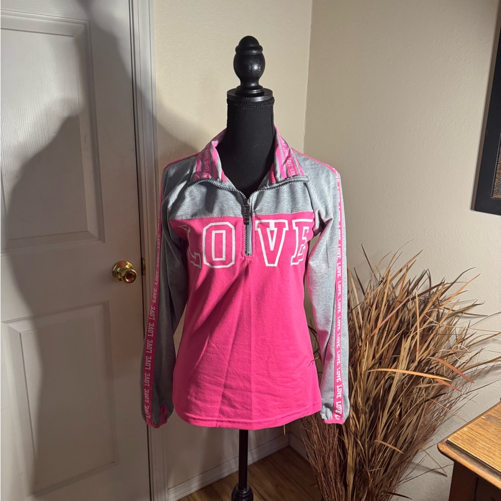 Thrill 94 girls, large Love athletic jacket